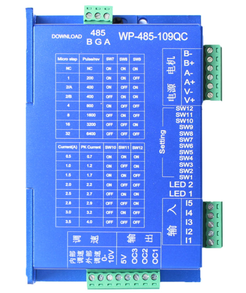 一體化步進(jìn)電機(jī)驅(qū)動(dòng)控制器 單軸 WP-4